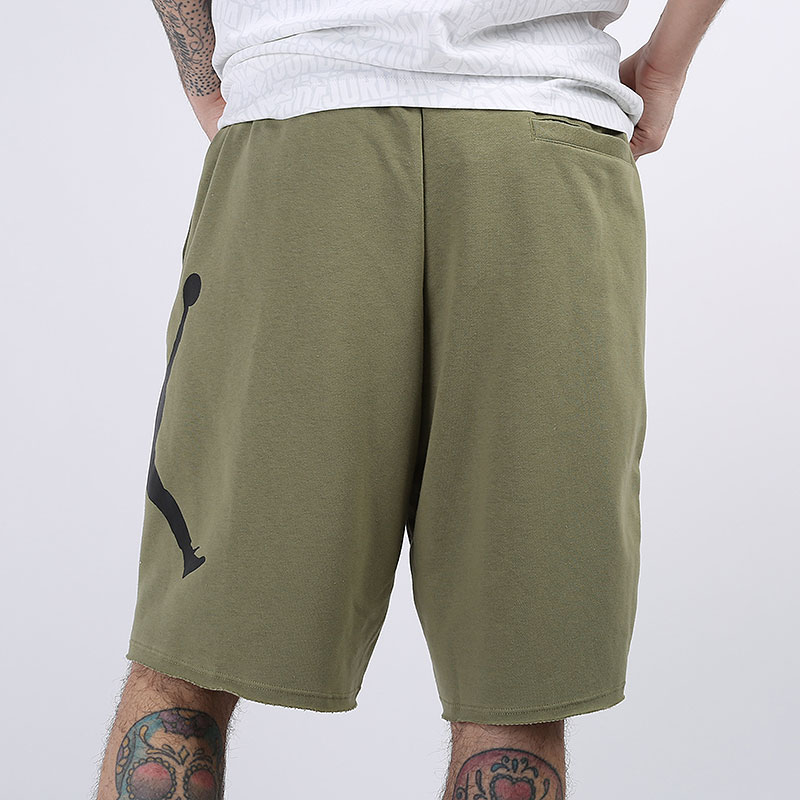 мужские зеленые шорты Jordan Jumpman Short AQ3115-375 - цена, описание, фото 4